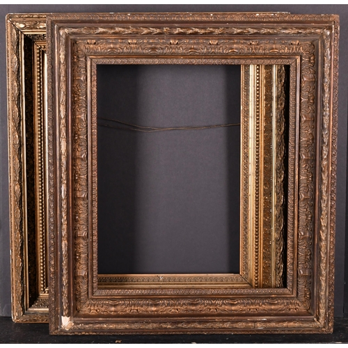 447 - 19th Century English School. A Painted Composition Frame, rebate 14.5