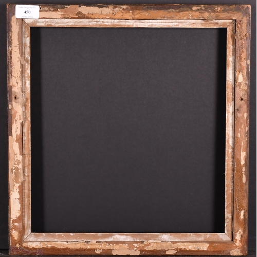 450 - 19th Century English School. A Wooden Frame, with a painted slip, rebate 14