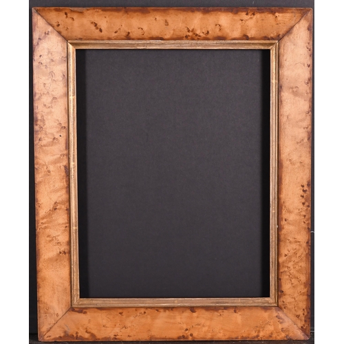 458 - 19th Century English School. A Maple Frame, with a gilt slip, rebate 13