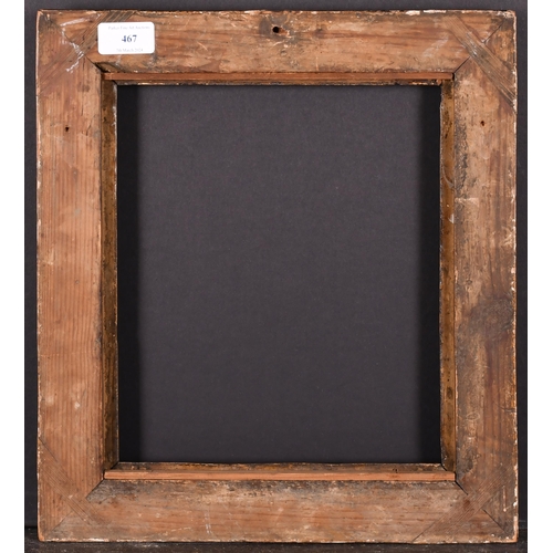 467 - Early 19th Century English School. A Carved Giltwood Frame, rebate 10.5