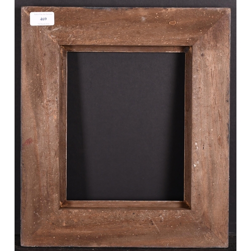 469 - 20th-21st Century English School. A Black Painted Frame, with gilt inner and outer edges, rebate 10