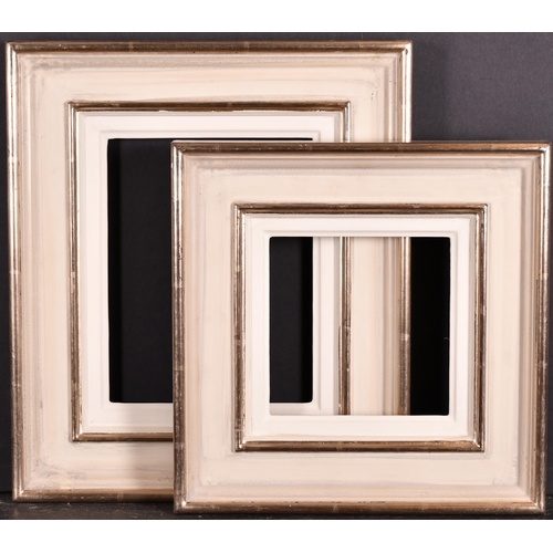 473 - 20th-21st Century English School. A Painted Frame, with silver edges, rebate 9