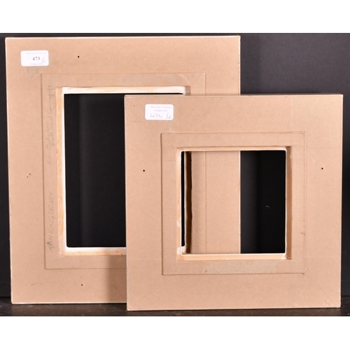 473 - 20th-21st Century English School. A Painted Frame, with silver edges, rebate 9