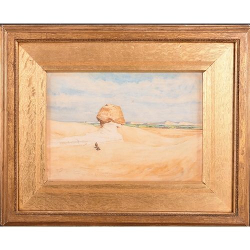 52 - Reginald Barratt (1861-1917) British. A Sphinx, Watercolour, Signed, 9.5