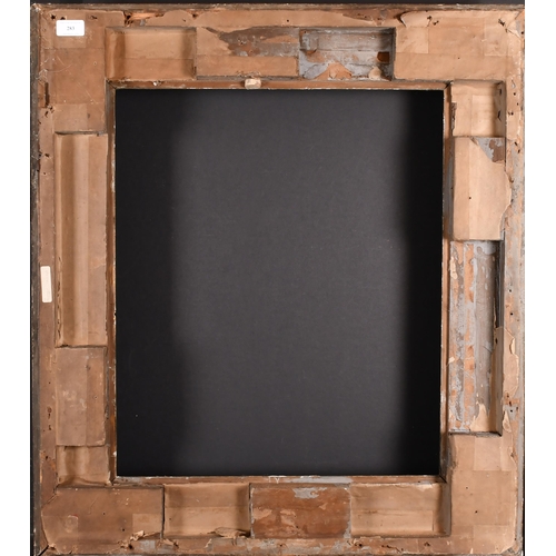 378 - 19th Century French School. A Louis Style Painted Composition Frame, rebate 22.25