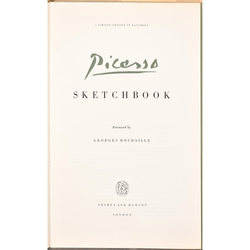 148 - Pablo Picasso (1881-1973) Spanish. 'Picasso's Sketchbook', Limited Edition in facsimile, published b... 