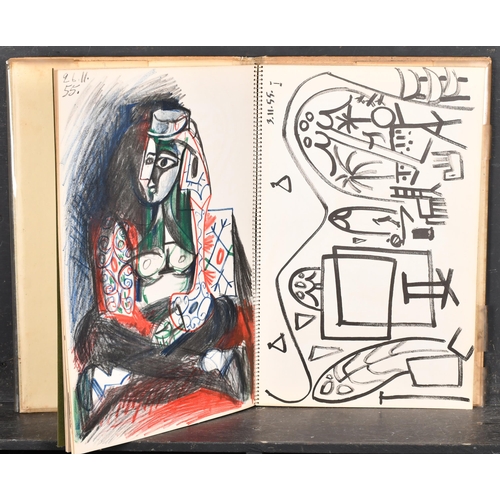 148 - Pablo Picasso (1881-1973) Spanish. 'Picasso's Sketchbook', Limited Edition in facsimile, published b... 