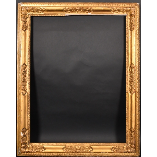 305 - 19th Century English School. A Gilt Composition Frame, with Lely panels, rebate 38.25