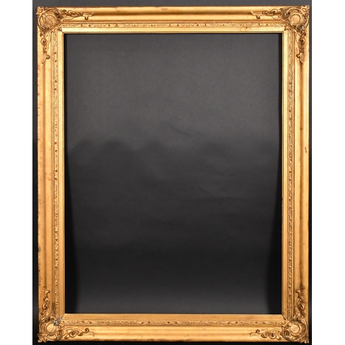 307 - 19th Century European School. A Gilt Composition Frame, rebate 36.5