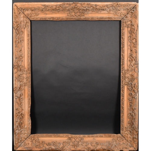 309 - Late 18th Century English School. A Louis Style Carved Giltwood Frame, rebate 36