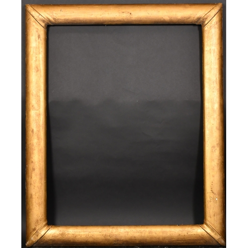 312 - 19th Century English School. A Gilt Composition Cushioned Frame, rebate 36