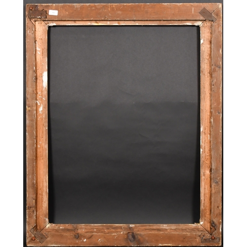 312 - 19th Century English School. A Gilt Composition Cushioned Frame, rebate 36