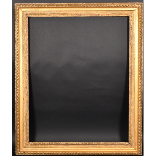 317 - 18th Century English School. A Carved Giltwood Chippendale Style Frame, circa 1770, rebate 35.25