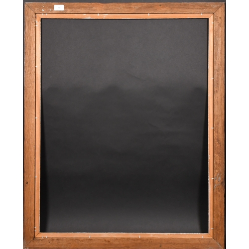 318 - Early 19th Century English School. A Darkwood Frame, with a gilt slip, rebate 33.5