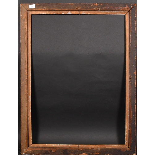 321 - 19th Century English School. A Maple Frame, with a gilt slip, rebate 32.5