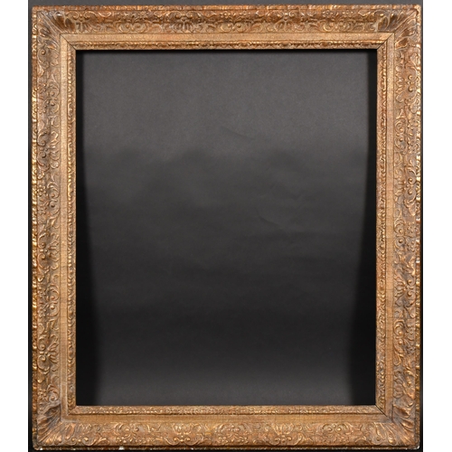 326 - 19th Century English School. A gilt Composition Frame, rebate 30