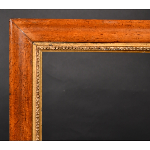 330 - 19th Century English School. A Maple Frame, with a gilt slip, rebate 30