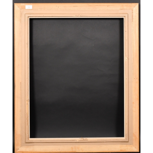 334 - 20th Century English School. A Gilt Composition Frame with a fabric slip, rebate 28