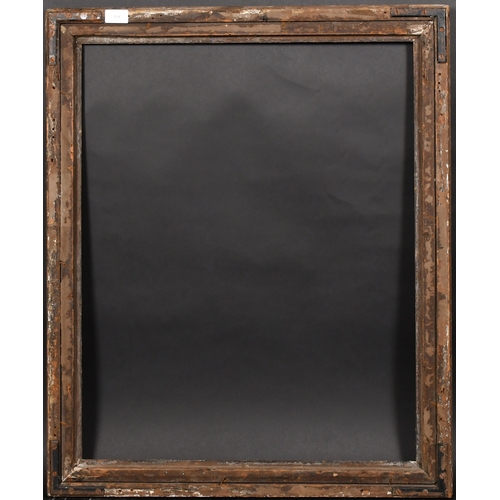 339 - 18th Century French School. A Carved Giltwood Frame, rebate 27.25