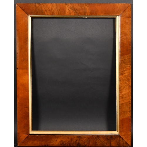 341 - Early 19th Century English School. A Reverse Wooden Frame, with a gilt slip, rebate 27