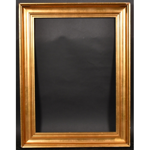 343 - 20th Century European School. A Gilt Composition Hollow Frame, rebate 27