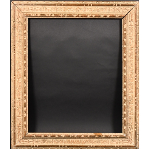 347 - 20th Century French School. A Painted Carved Wood Frame, rebate 25.75