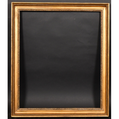 351 - Late 18th Century English School. A Hollow Gilt Composition Frame, rebate 25