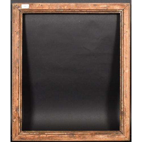 351 - Late 18th Century English School. A Hollow Gilt Composition Frame, rebate 25