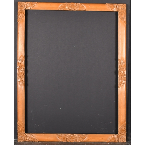 353 - 20th Century European School. A Carved Wood Frame, rebate 24.75