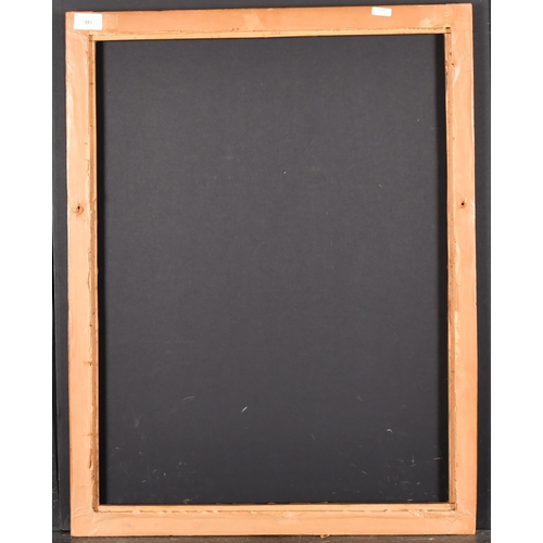 353 - 20th Century European School. A Carved Wood Frame, rebate 24.75