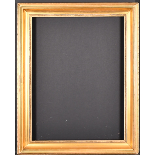 355 - 19th Century English School. A Hollow Gilt Composition Frame, rebate 24.5