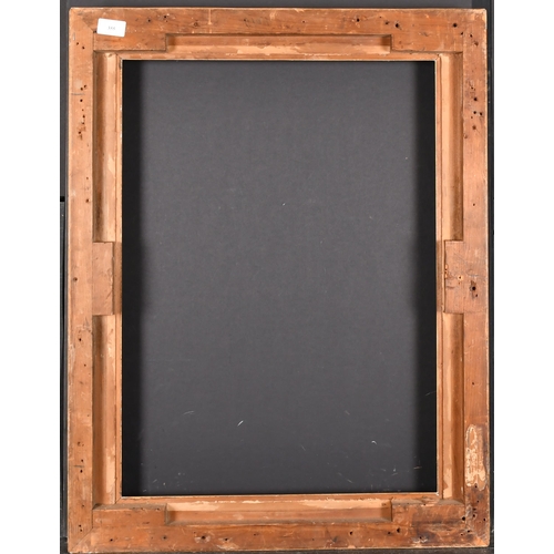 355 - 19th Century English School. A Hollow Gilt Composition Frame, rebate 24.5