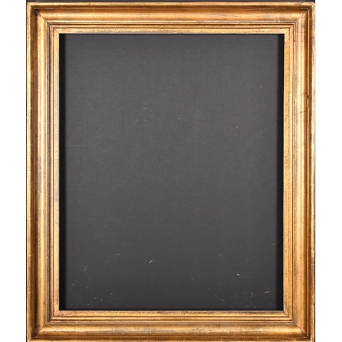 357 - Late 18th Century English School. A Hollow Gilt Composition Frame, rebate 24