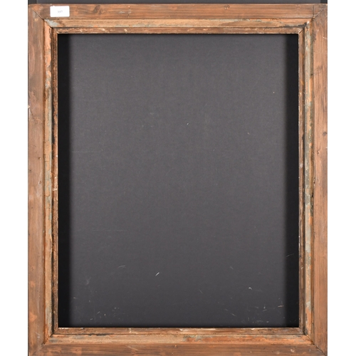 357 - Late 18th Century English School. A Hollow Gilt Composition Frame, rebate 24