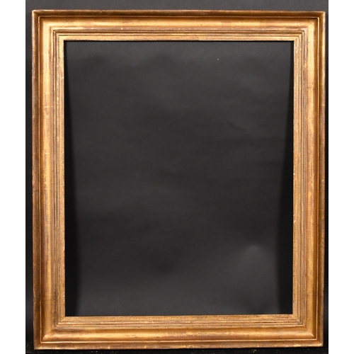 358 - Late 18th Century English School. A Hollow Gilt Composition Frame, rebate 24