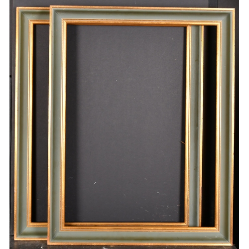 367 - 20th Century English School. A Painted Frame, with gilt inner and outer edges, rebate 24