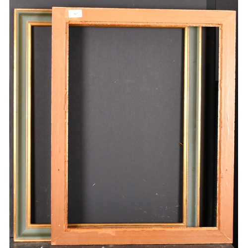 367 - 20th Century English School. A Painted Frame, with gilt inner and outer edges, rebate 24