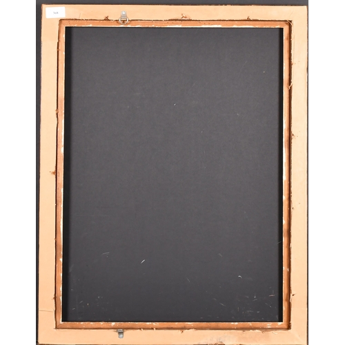 368 - 20th Century English School. A Maple Frame with a gilt slip, rebate 24