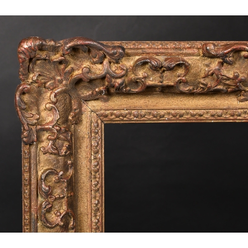 378 - 19th Century French School. A Louis Style Painted Composition Frame, rebate 22.25