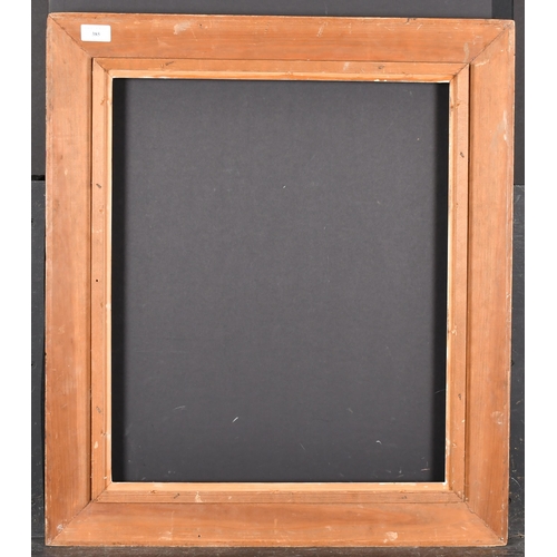 385 - 20th Century French School. A Painted Wooden Frame, rebate 21.5