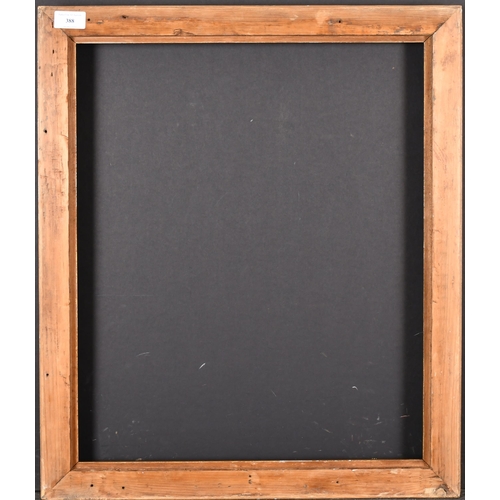 388 - Early 19th Century English School. A Gilt Composition Frame, rebate 21