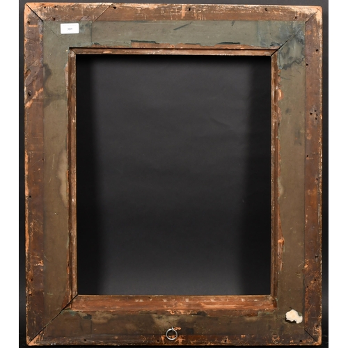 389 - 19th Century French School. A Gilt Composition Empire Frame, rebate 21