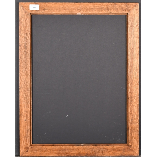 390 - 19th Century English School. A Darkwood Frame, with a gilt inner edge, rebate 21