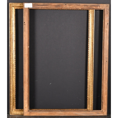 391 - Early 19th Century English School. A Fine Pair of Gilt Composition Frames, rebate 20.75