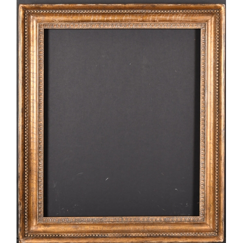 392 - Late 18th Century English School. A Hollow Gilt Composition Frame, rebate 20.5