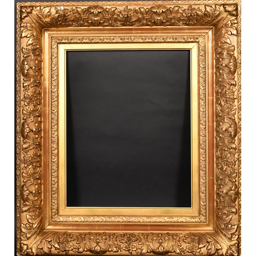 397 - 19th Century French School. A Gilt Composition Barbizon Frame, rebate 20