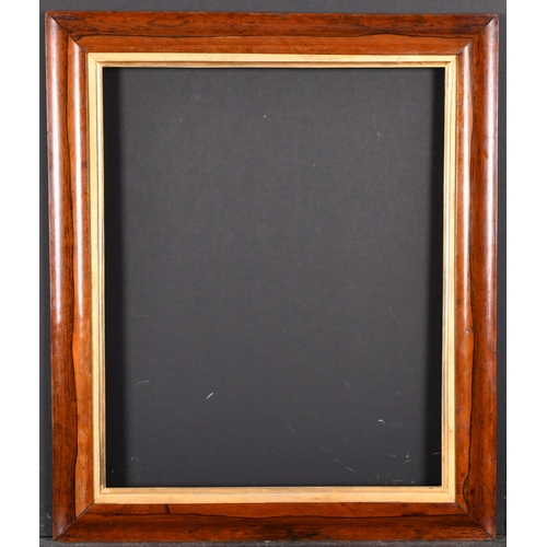 401 - 19th Century English School. A Maple Frame, with a gilt slip, rebate 19.5