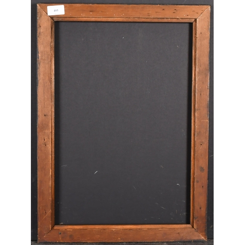 405 - 19th Century English School. A Black Painted Frame, with gilt inner and outer edges, rebate 19