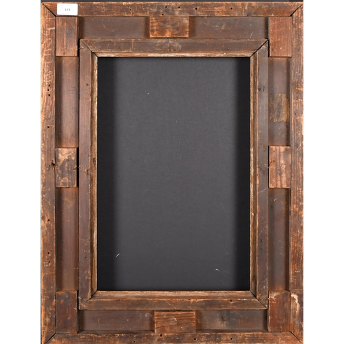 418 - 19th Century English School. A Gilt Composition Frame, rebate 18