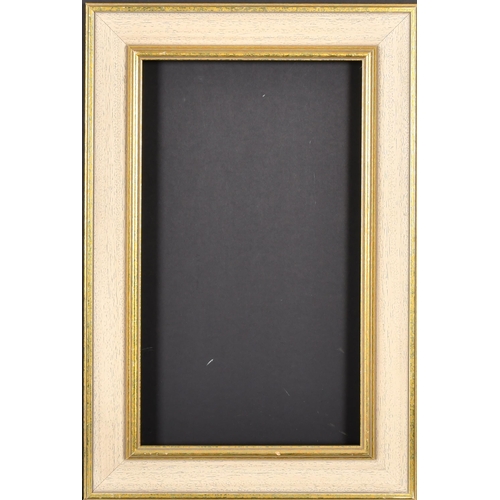 419 - 20th Century English School. A Painted Frame, with gilt inner and outer edges, rebate 18